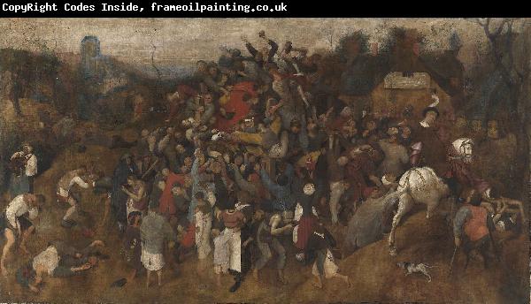 Pieter Bruegel El vino de la fiesta de San Martin